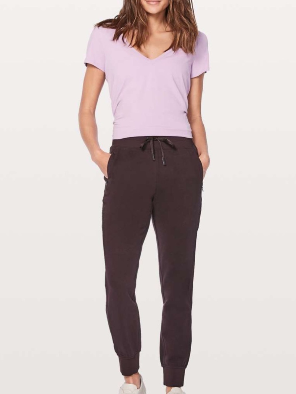 $98 Lululemon Get Going Jogger 28.5"
Black Cherry